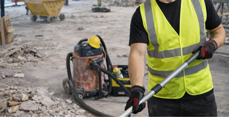 A Building and post construction clean