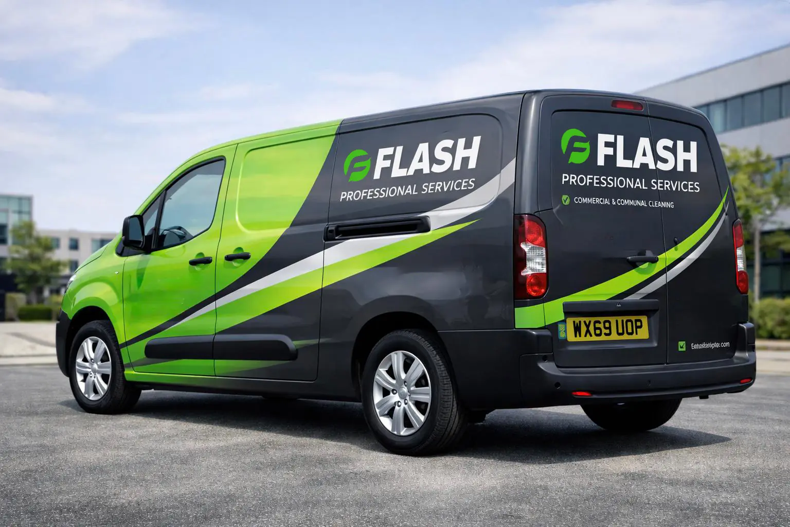 Flash Professional. Services Van